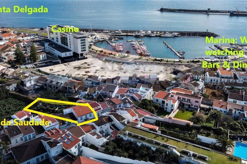 City Center, 200 Meters To Marina, Walk To Everything, Private Yard And Garden Ponta Delgada Eksteriør bilde